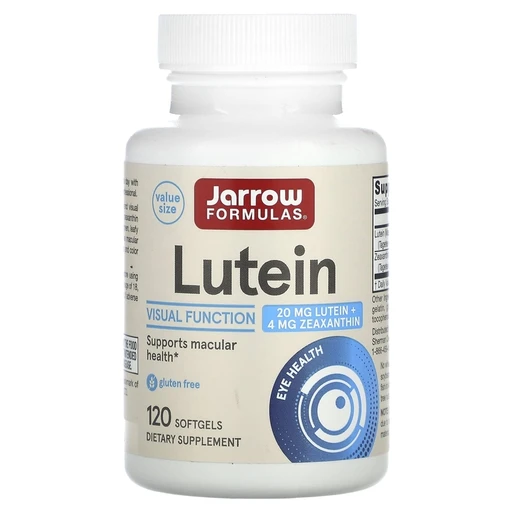 JARROW FORMULAS Lutein 20 мг 60 капс.